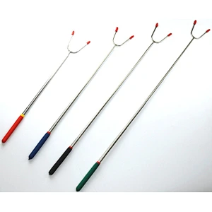 Adjustable Telescopic BBQ Marshmallow Roasting Fork