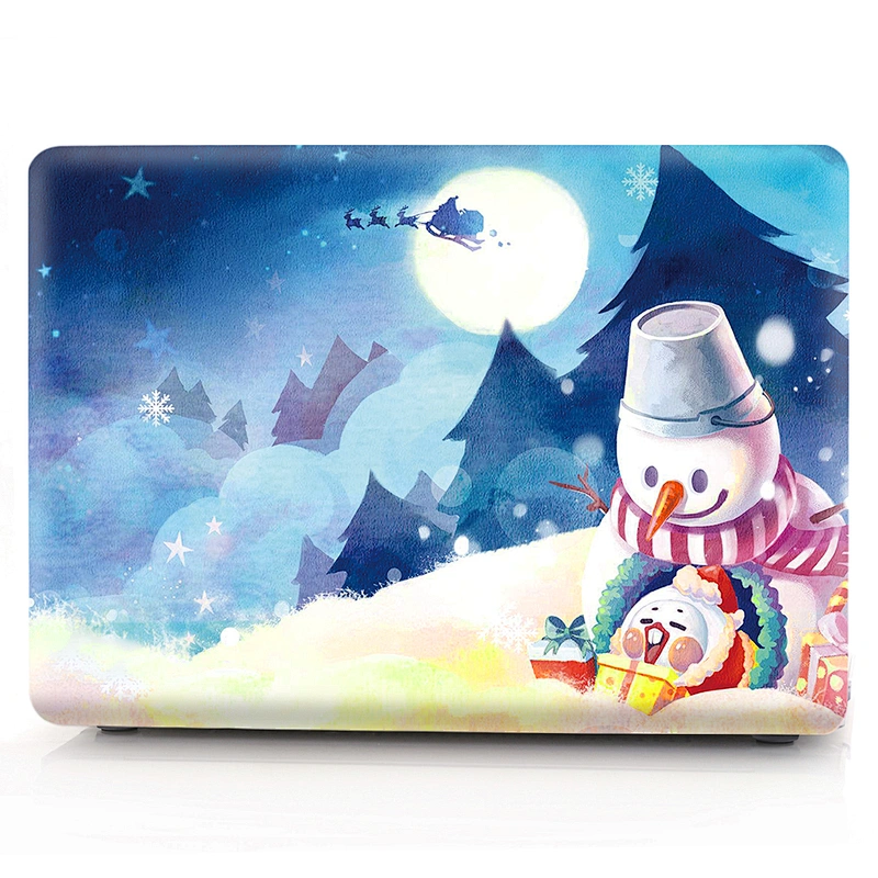 christmas case Smooth Soft-Touch Matte Hard case shell cover for mac macbook air 13 i For macbook 13