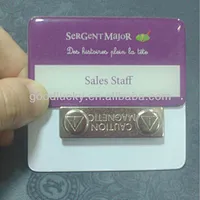 New OEM arrival epoxy magnetic badge