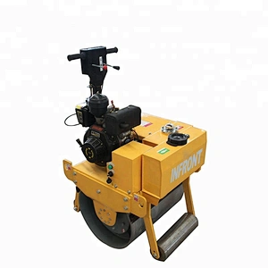 300KG Engine Optional Hand Push Small Road Roller Compactor YFR-D600