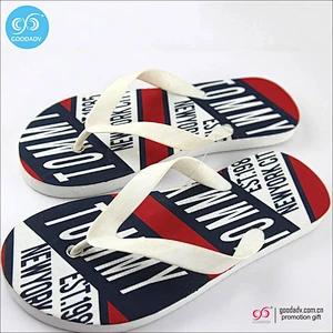 Custom printed eva foam slipper fashion plastic men slippers
