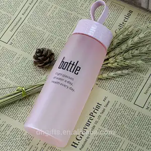 2018 Novelty Products PP Scrub Mugs with Straw Lid Plastic Outdoor Travel Cup Lovely and Colorful Kettle
