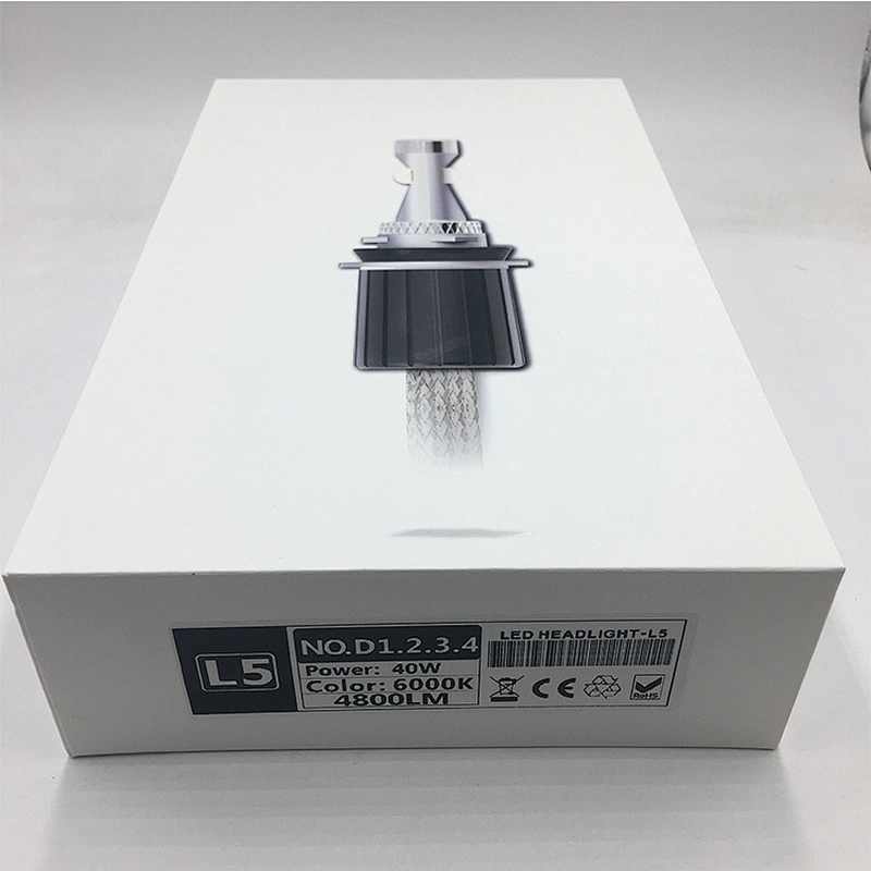 40w自動車はヘッドライト中国L5 D1 2 3 4によって導かれた車のヘッドライトを導きました