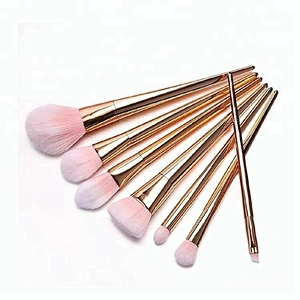 Wholesale Rose Gold Beauty 7pcs Makeup Brush Set