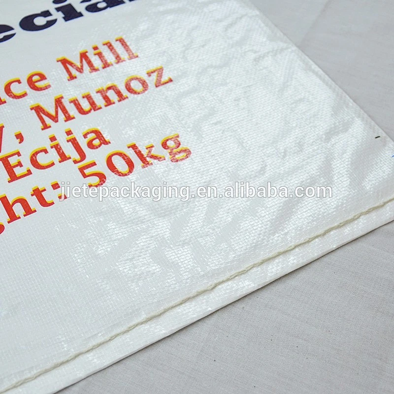 plastic grain, flour, rice, wheat, fertilizer pp woven packing bag 50kg