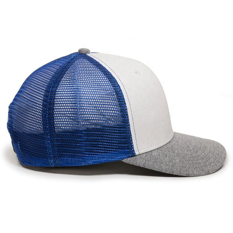 Wholesale Men's Outdoor Curved Custom Plain Trucker Cap Mesh Back Hat