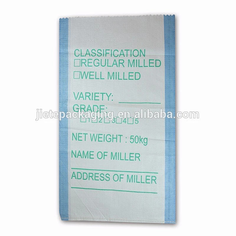 100lbs 45kg 25kg 15kg PP woven feed, seed corn flour storage bag with custom design
