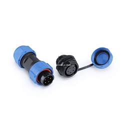 2pin to 9pin Welded male Aviation connector bulkhead waterproof connector