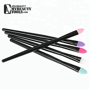 JZG 5pcs Silicone Makeup Brush Set Professional Eyeshadow Brush Kit Facial Cosmetic Tools
