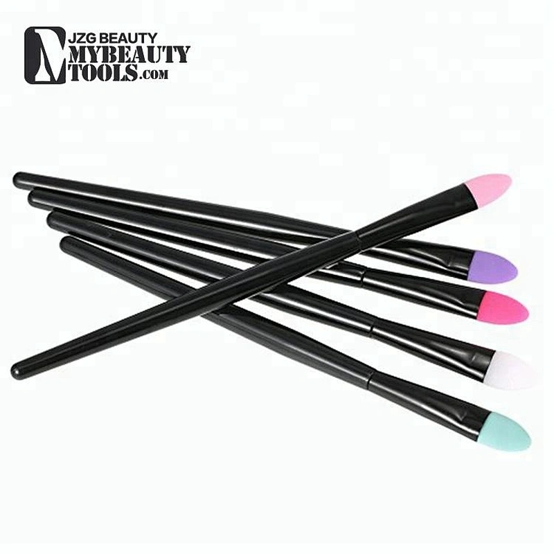 JZG 5pcs Silicone Makeup Brush Set Professional Eyeshadow Brush Kit Facial Cosmetic Tools