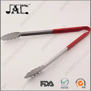 Kitchen Accessories Stainless Steel Pp Operated Food Tongs