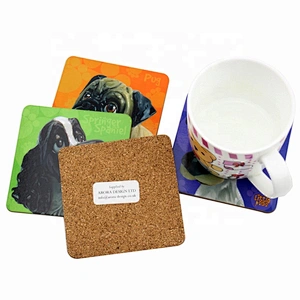 wood coaster/ table mats/cup mats,Custom logo Coasters coffee cup coasters