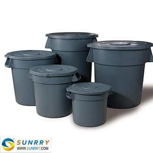 New Design Durable PE Material Plastic Recycling Garbage Trash Bin and Kitchen Trash Can
