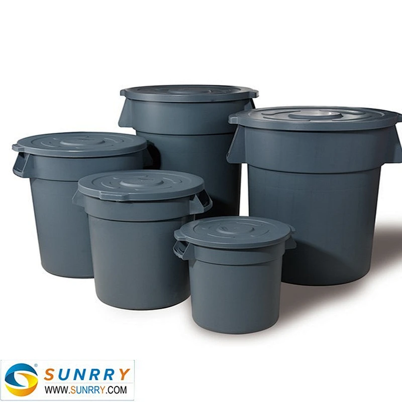 New Design Durable PE Material Plastic Recycling Garbage Trash Bin and Kitchen Trash Can