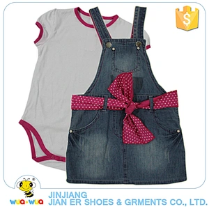 Wholesale newness boutique baby girls romper and overalls clothes suit
