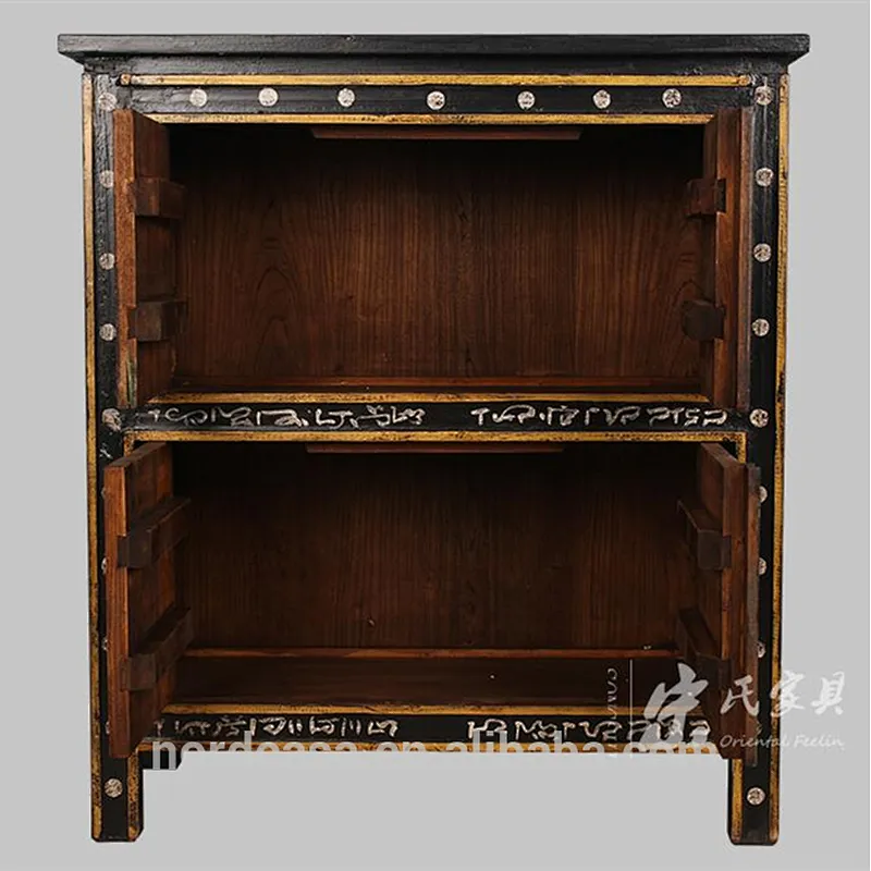 hand painted antique style tibetan furniture