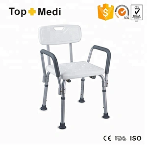 Bathroom safety equipment height adjustable bath bench shower chair