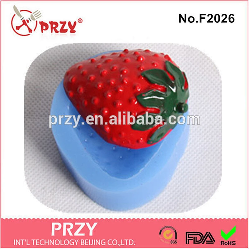 F2026 PRZY fruit shape silicone fondant mold for cake decorating