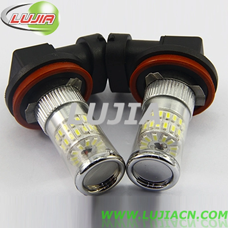 New H8 H11 H9 H16 High Power LED 48SMD 3014 Daytime Running Light DRL Fog Lamp led auto bulb CE certification 12V legal trike