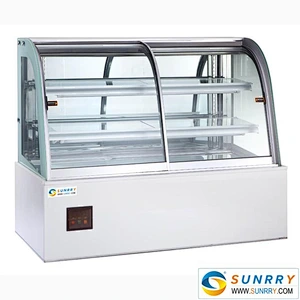 Marble Refrigerated Bakery Acrylic Cake Display Showcase and Display Counter