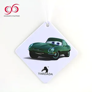 Custom Design Advertising gifts car air freshener Wholesale sexy car air freshener