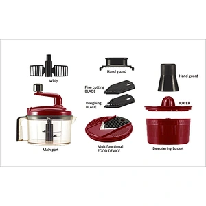 kitchenware Multifunction food processor vegetable salad chopper spinner