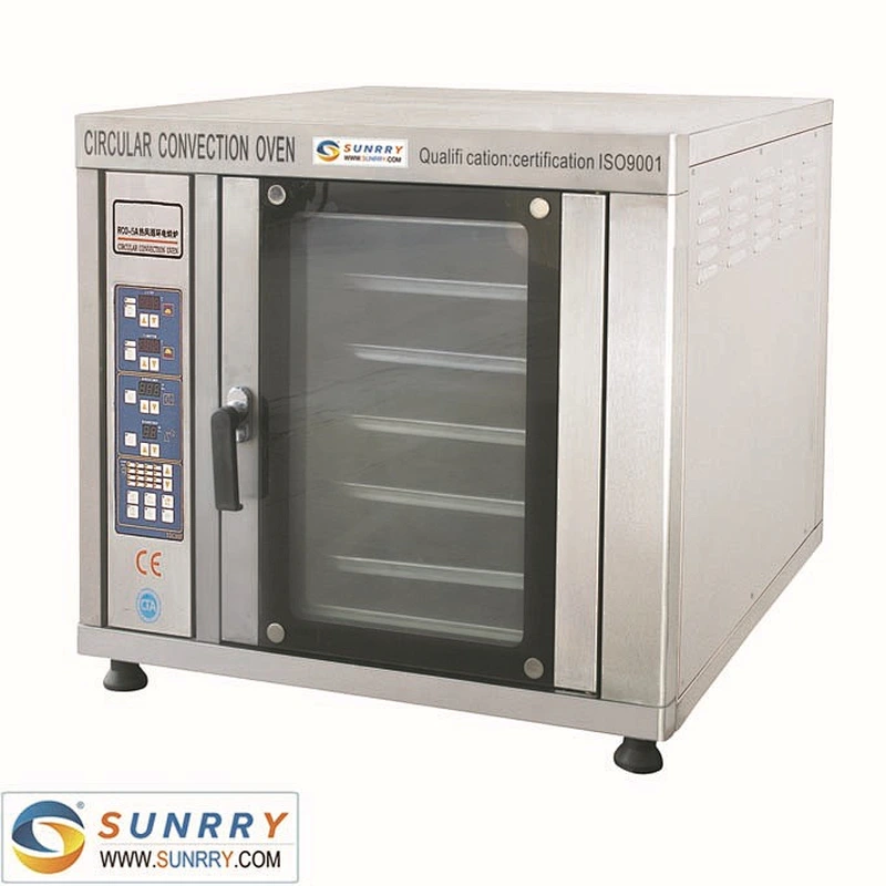 Industrial food production 5 trays hot air automatic bakery bread maker oven machine prices