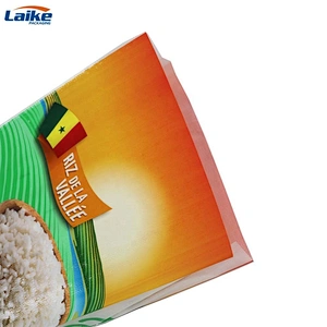 PP Woven laminated recyclable 25kg 50kg  polypropylene  bags of rice wheat flour