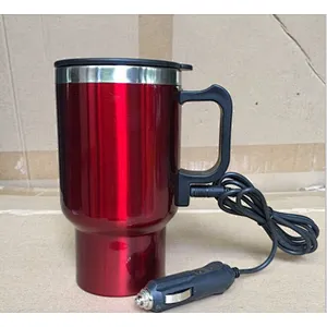 Russia hot sell Dual Heated Travel Mug Car Coffee Cup With Charger