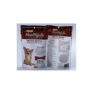 PE self-styled printed dog food bag