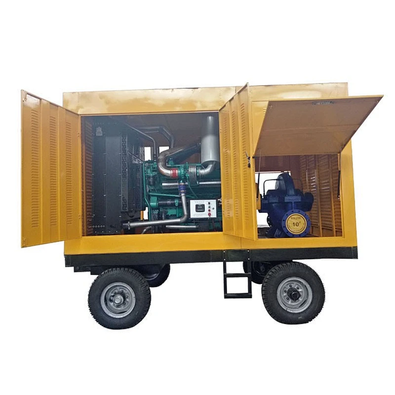 split casing water pump for irrigation