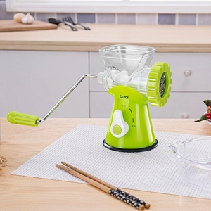Best price multifunctional food processor sausage filling manual fish vegetable meat mincer/grinder