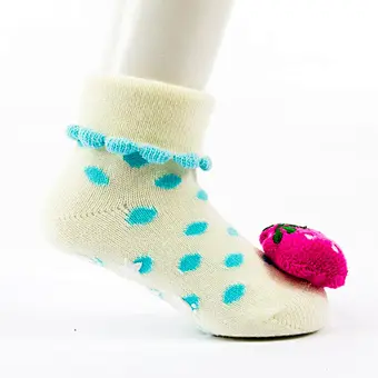Autumn Winter wholesale kids manufacturers Newborn non slip floor lovely cartoon cat bear coral velvet Baby shoe Socks