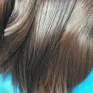The best seller soft and smooth natural virgin Indian straight hair remy hair extension human hair