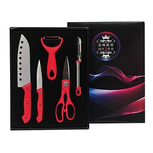 hot-sale stainless steel vegetable peeler kitchen knife set kitchen scissor for home and restaurant