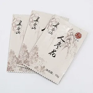 Accept custom wholesale PE printing self-sealing bag for walnut, ginseng flower package