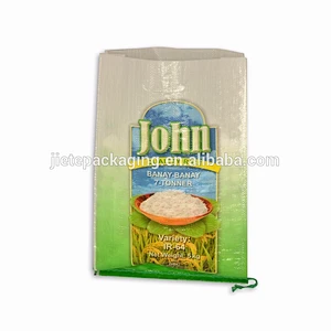 transparent PP woven grain, bean, rice, agricultural packaging bag