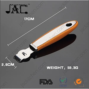 Heavy Duty Stainless Steel Lemon Zester with Channel Knife