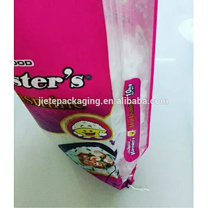 High quality design printing 10kg bopp laminated pp woven basmati rice bag sack
