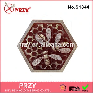 S1844 Hex honeycomb shaped silicone soap molds/decorative soap mold