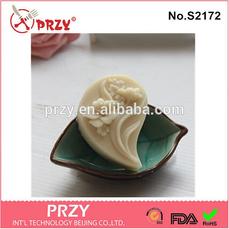 DIY handmade Magnolia flower silicone molds for soap making