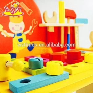 2018 großhandel holzwerkzeug set für kinder diy holzwerkzeug set für kinder neue mode holz werkzeugsatz für kinder
