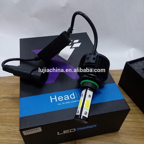 X6 9006 high performance 72w12/ 24V cars accessories led headlight for Suzukii,MOTO Hondaa,hb3 hb4 9004 9005 9007 lighting bulbs