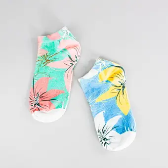Customized Design Colorful 3D Digital Photo Print Bamboo Yarn Socks