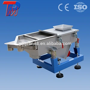 Plastic fine pellet sieving machine