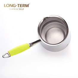 L102885 201 Stainless Steel Coffee Warmer Pot With Silicon Handle