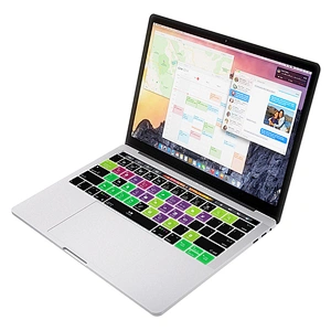 Ableton Live Shortcut Hot key US Keyboard Skin Silicone Cover for Mac Book New Pro 13 15 Retina with Touch Bar A1706 A1707