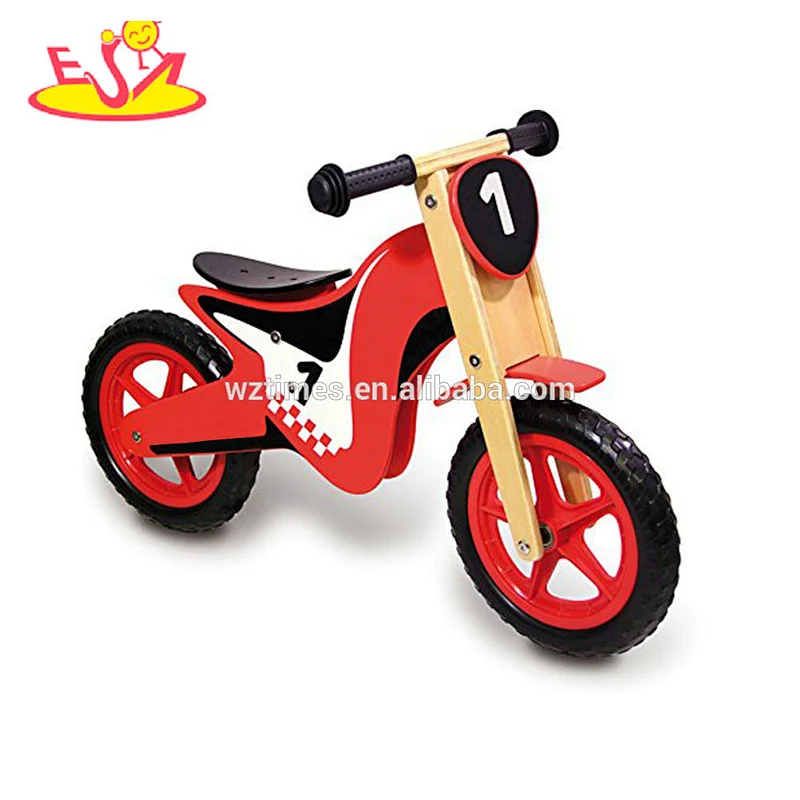 2018 Amazon top seller cheap balance running bike wooden baby balance bike with EN71 W16C200