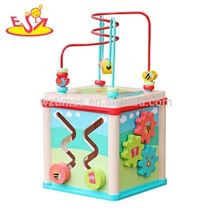 New design preschool blocks children wooden montessori educational toys W12F020