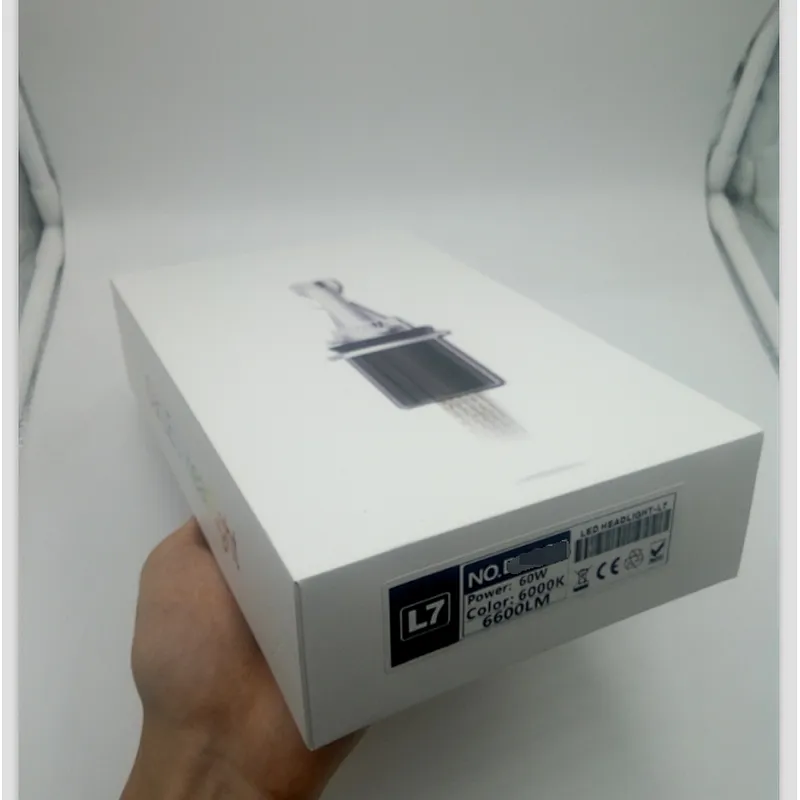 2017 New Design H11 led L7 XHP70 6600lm high power 60W auto led headlight prefer than Y19 t5 p70 cob h4 h7 9005 headlamp bulbs
